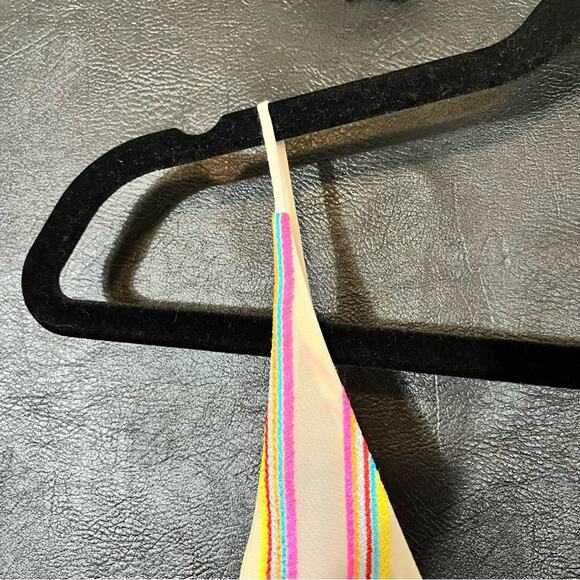 J Brand Multi Color Stripe Tank Top Size Small - Picture 6 of 9